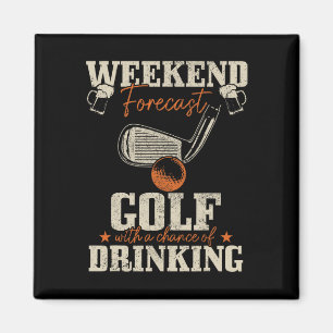 Íman Previsão de fim de semana de golfe Golfe com chanc