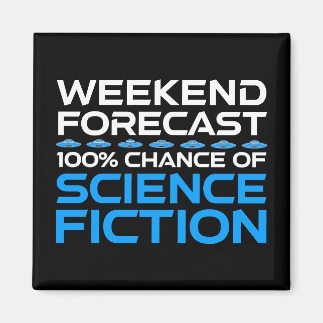 Íman Previsão do Fim de Semana - 100% de Chance de Ficç (Frente)