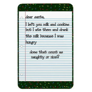 Íman Prezados Papais noeis Premium Magnet