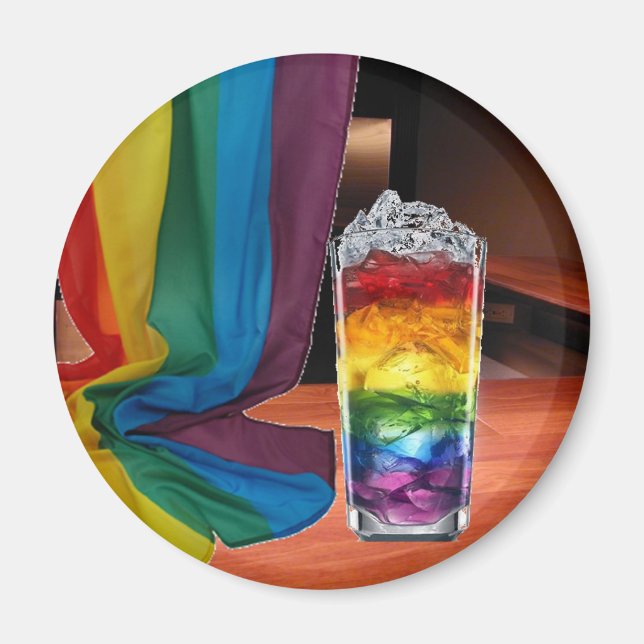 Íman Pride Cocktail (Frente)
