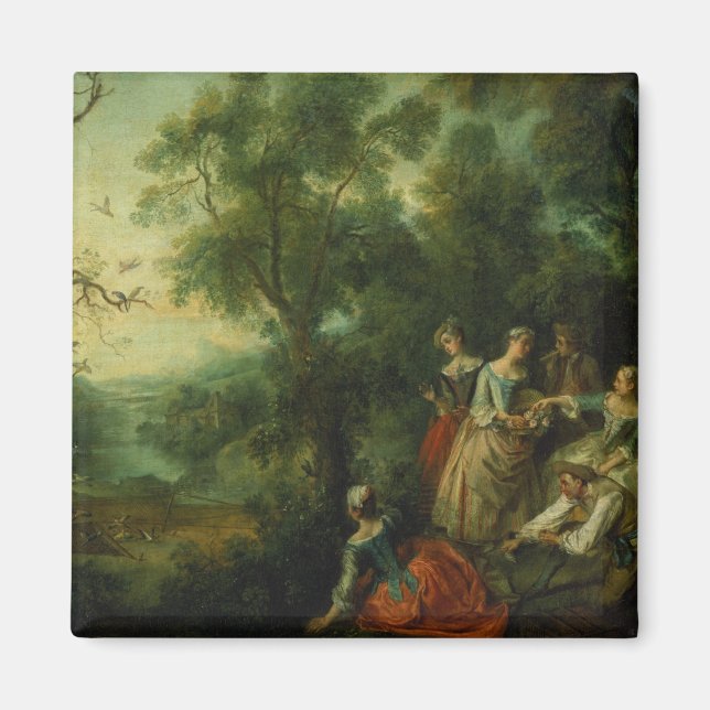 Íman Primavera, 1738 (óleo na canvas) (Frente)