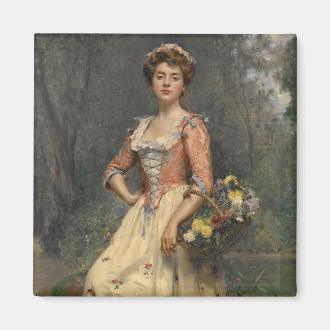 Íman Primavera Beauty (por Raimundo de Madrazo y Garret (Frente)