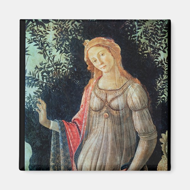Íman Primavera, detalhe de Vênus, c.1478 (Frente)