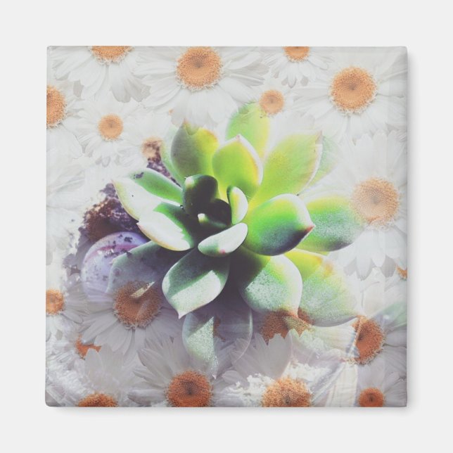 Íman Primavera Dreaming Plant Digital Art (Frente)