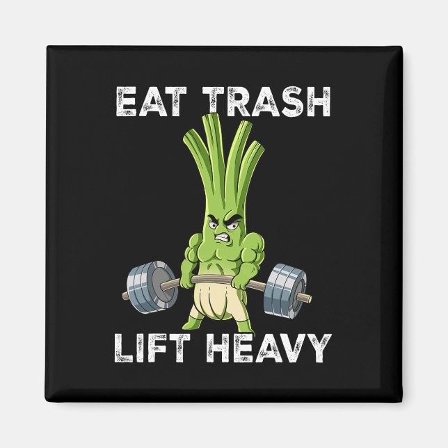 Íman Primavera Onion Gym Treino De Peso Coma Lixo Levan (Frente)