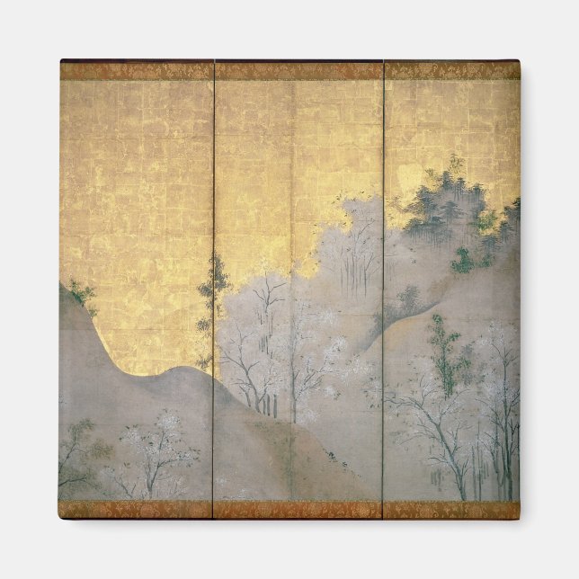 Íman Primavera Paisagem (Frente)