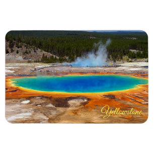 Íman Primavera quente Ímã-Prismático de Yellowstone