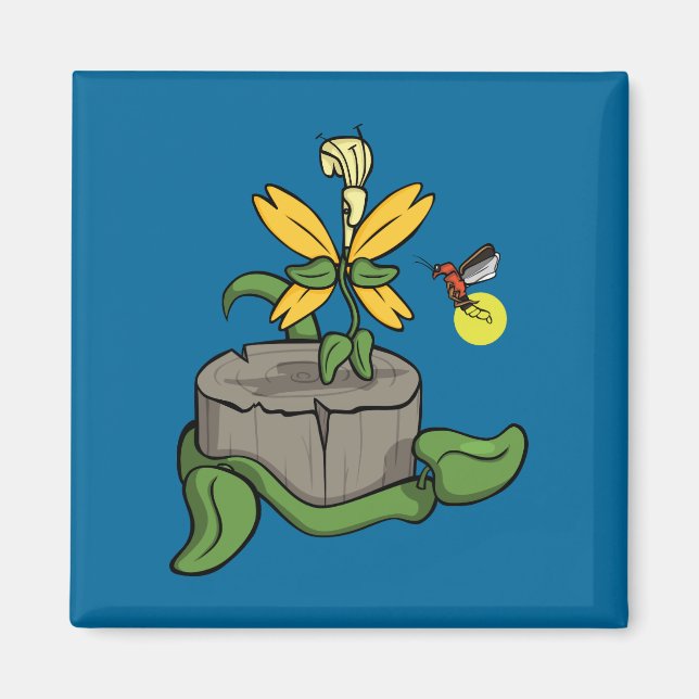 Íman Primavera saúda o ímã de Verão (Frente)