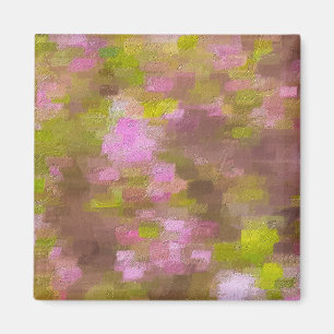 Íman Primavera Season Pinks Abstrato