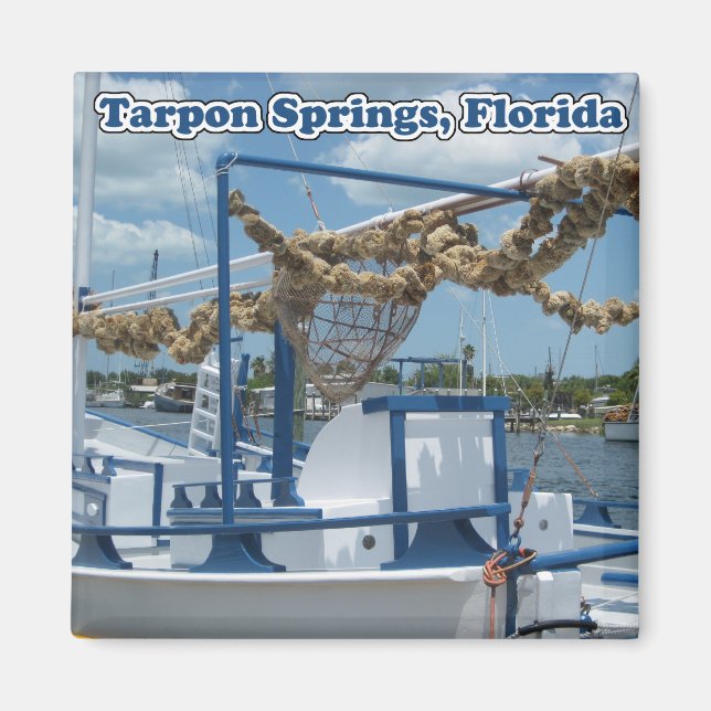 Íman Primavera Tarpon Esponge Boat Magnet (Frente)