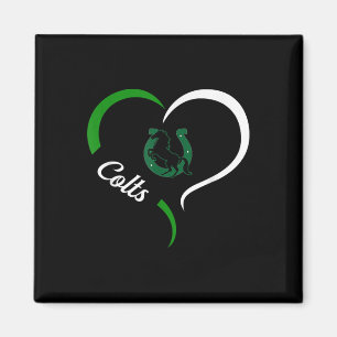 Íman Primaveras Corais Coleta Logotipo Half Heart Sloga
