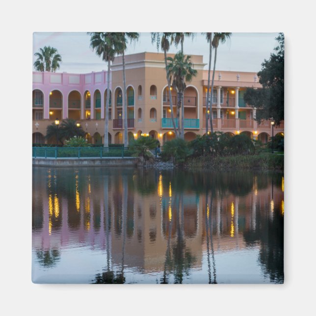 Íman Primaveras Coronada Reflexões (Frente)