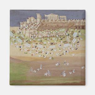 Íman Primeira batalha de Atenas em 1826, do Pictorial