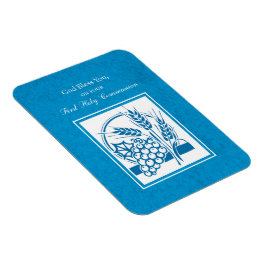 Íman Primeira Comunhão, Trigo, Uva Azul