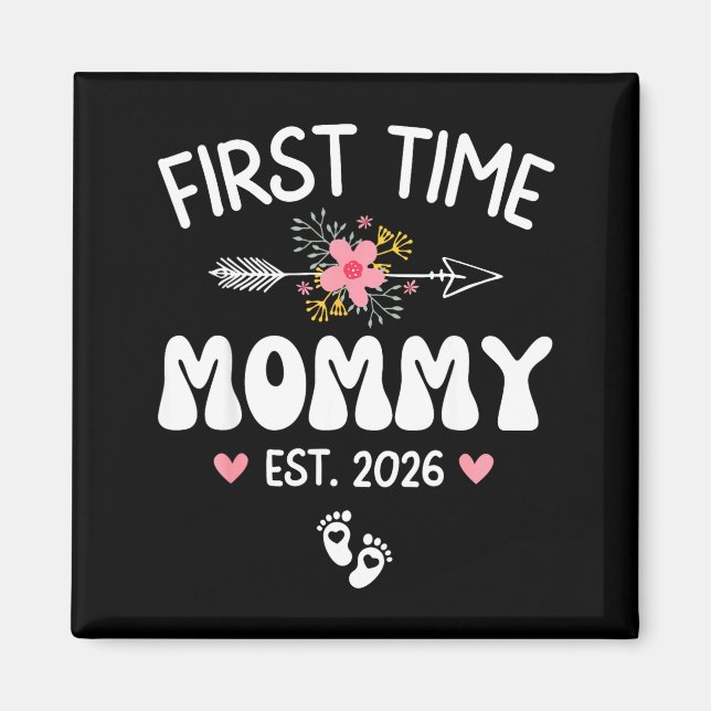 Íman Primeira mamãe est 2026 logo será mamãe em 2026 (Frente)