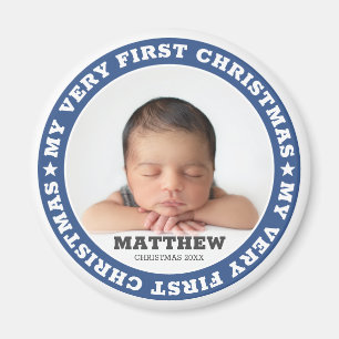 Íman Primeira Maneira de Foto Personalizada do Bebê Mo