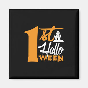 Íman Primeiro aniversário de Halloween
