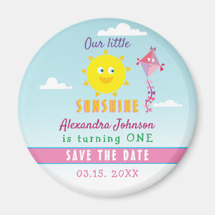 Íman primeiro aniversario Salve a Data do Sol e do Pink