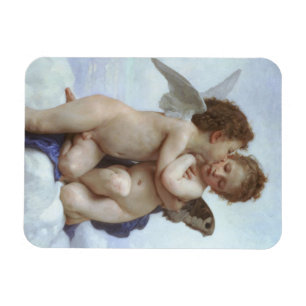 Íman Primeiro Beijo por Bouguereau, Anjos Vitorianos An