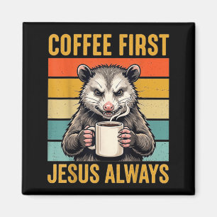 Íman Primeiro Café Jesus Presentes Engraçados Cristãos