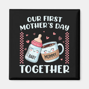 Íman Primeiro dia das mães juntos nova mãe mamãe engraç