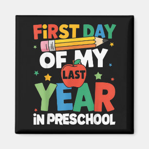 Íman Primeiro Dia Do Meu Último Ano No Pré-Escolar De V