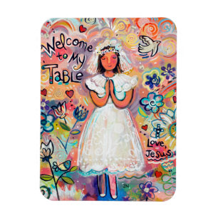 Íman Primeiro ímã da menina do comunhão