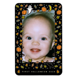Íman Primeiro Ímã de Moldura de Foto de Halloween