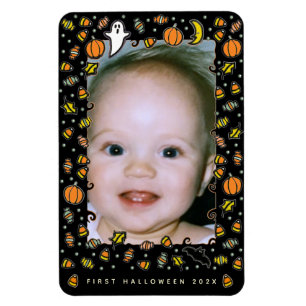 Íman Primeiro Magnet de Fotografias do Halloween