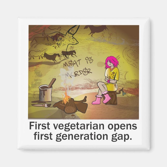 Íman Primeiro Magneto Vegetal (Frente)