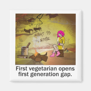 Íman Primeiro Magneto Vegetariano