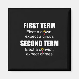 Íman Primeiro Mandato Eleger Um Palhaço Esperando Um Ci