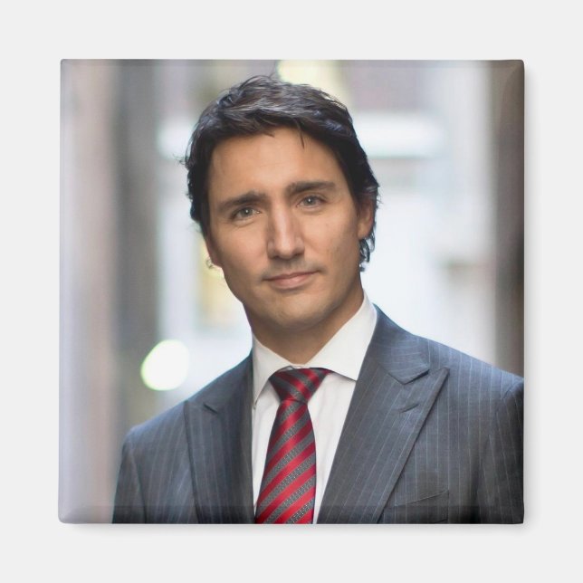 Íman Primeiro-Ministro Justin Trudeau 2017 (Frente)