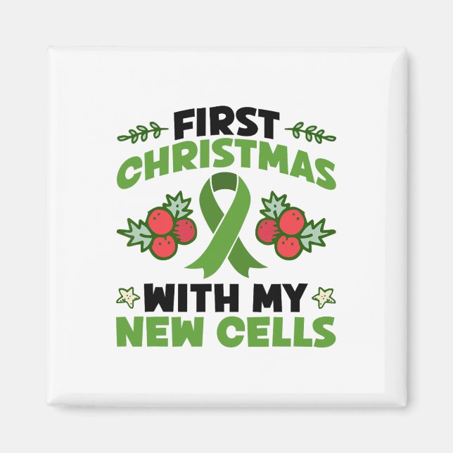 Íman Primeiro Natal Com As Minhas Novas Células - Célul (Frente)
