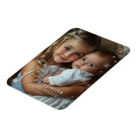 Íman Primeiro Natal Como Foto Da Irmã Grande