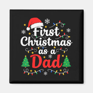 Íman Primeiro Natal como Papai Novo Papai