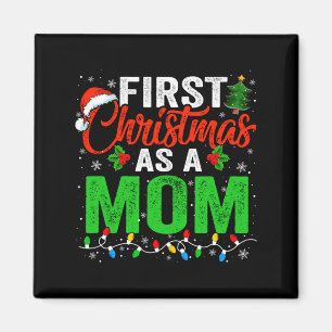 Íman Primeiro Natal como uma Mãe Luzes de Natal Novo Pa