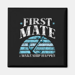 Íman Primeiro Oficial Eu Faço o Navio Acontecer Barco I