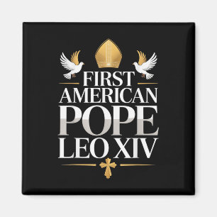Íman Primeiro Papa Americano Leo Xiv Religiosos Católic