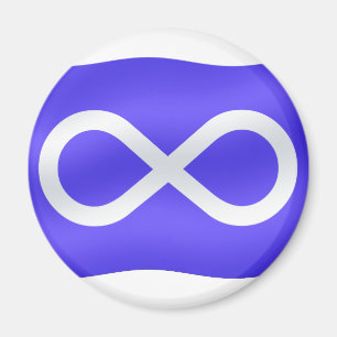 Íman Primeiros ímãs da bandeira de Metis da imã de