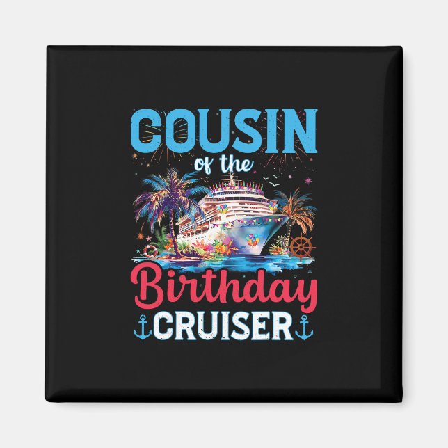 Íman Primo do Cruiser de Aniversário Divertido Presente (Frente)