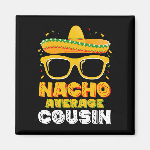 Íman Primo Médio Nacho Família Cinco De Mayo