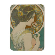Primrose por Alphonse Mucha (1899)