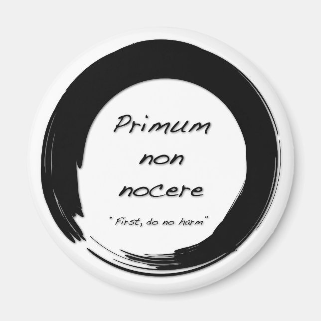 Íman Primum Non Nocere (Frente)