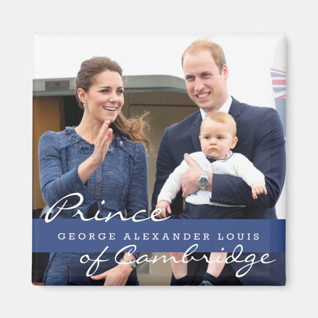 Íman Prince George - William & Kate (Frente)