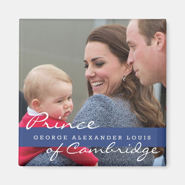 Íman Prince George - William & Kate (Frente)
