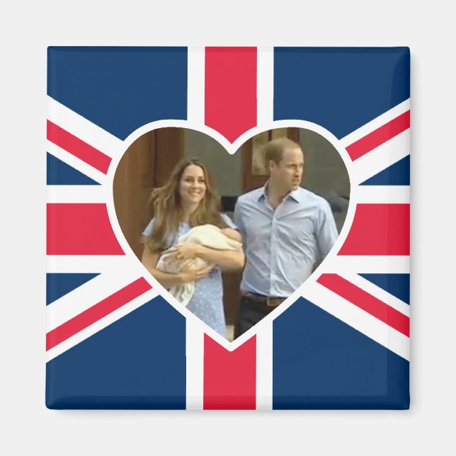 Íman Prince George - William & Kate (Frente)