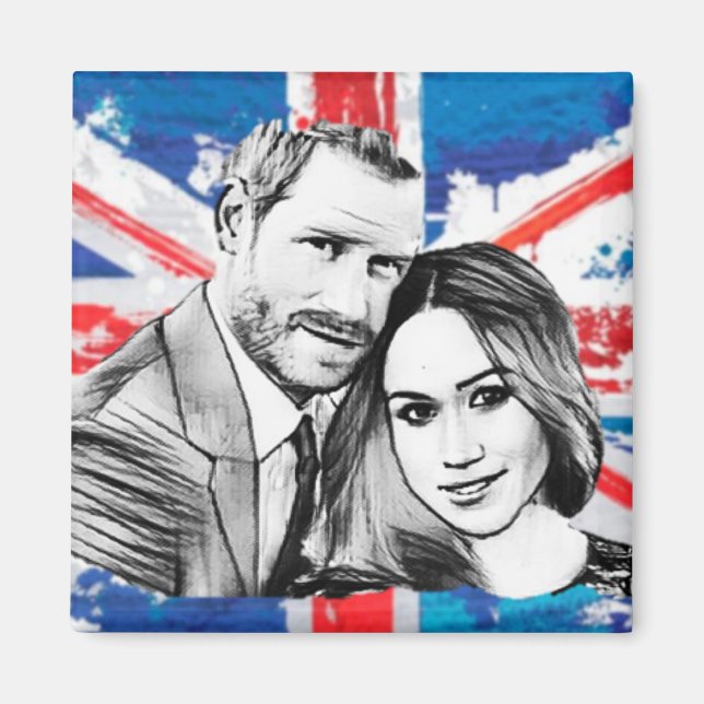 Íman Prince Harry noivado (Frente)