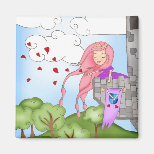 Íman Princesa Amor - Magnet (Frente)