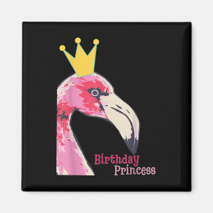 Íman Princesa de aniversário Flamingo Flamingo-Cute